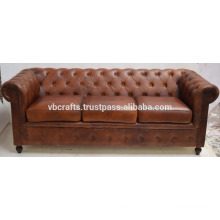 Genuine Leather Sofa